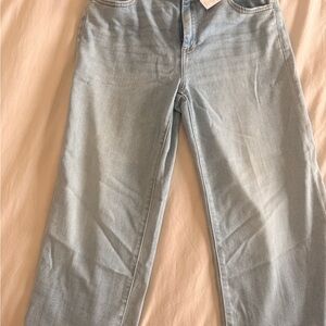 Chicos  Trouser cropped Light Blue Women's Jeans size 00 (approx 4)
